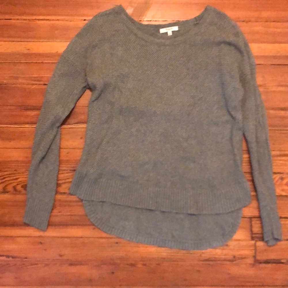 Madewell High-Low Knit Sweater - Picture 2 of 5